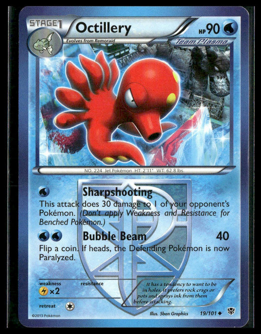 Octillery (Team Plasma) #19/101 Plasma Blast LP