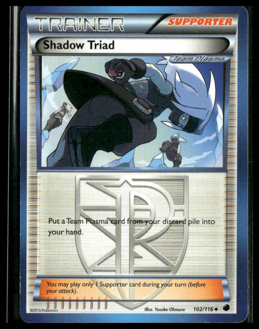 Shadow Triad (Team Plasma) #102/116 Plasma Freeze VLP