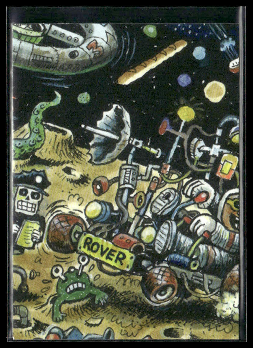 Atom Mick #23a 2023 Topps GPK Intergoolactic Mayhem Booger Green