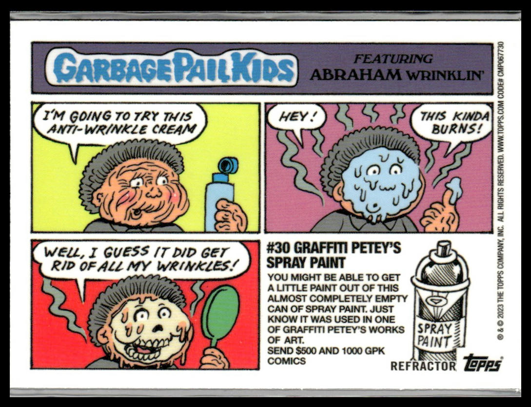 Chrome Cooler Cal #252a 2023 Topps Chrome GPK Series 6 Refractor