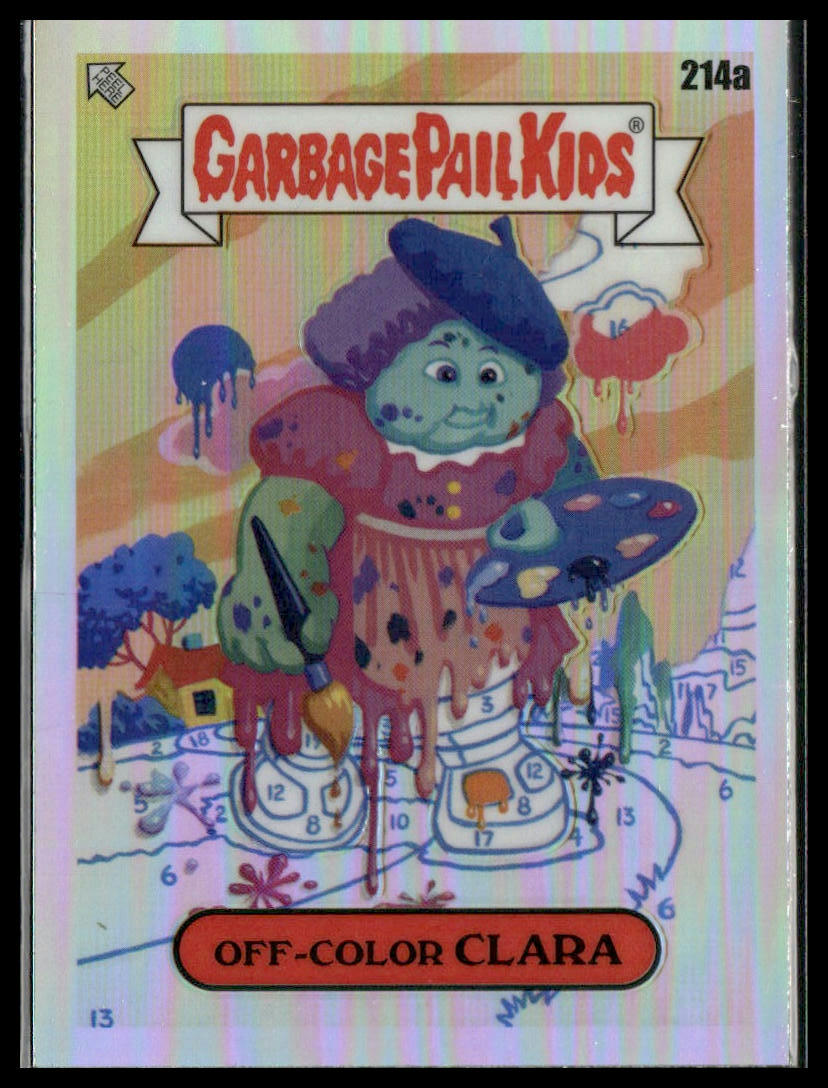 Off-Color Clara #214a 2023 Topps Chrome GPK Original Series 6 Refractor
