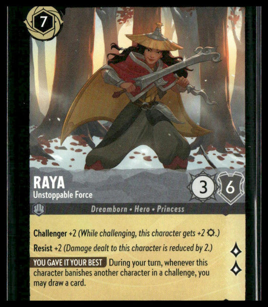 Raya #193/204 Ursula's Return NM