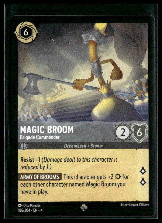 Magic Broom #186/204 Ursula's Return NM