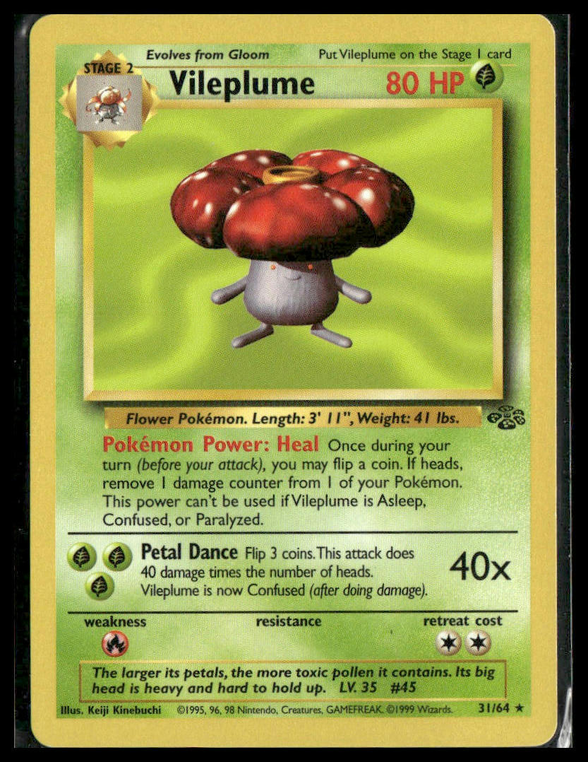 Vileplume #31/64 Jungle LP