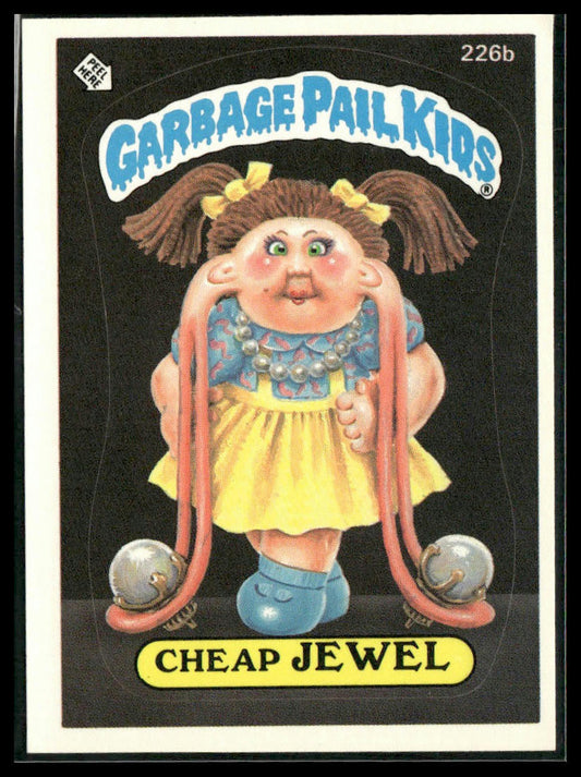 Cheap Jewel #226b 1986 Topps Garbage Pail Kids Series 6