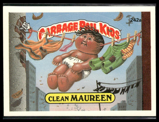 Clean Maureen #242a Topps 1986 Topps Garbage Pail Kids Series 6