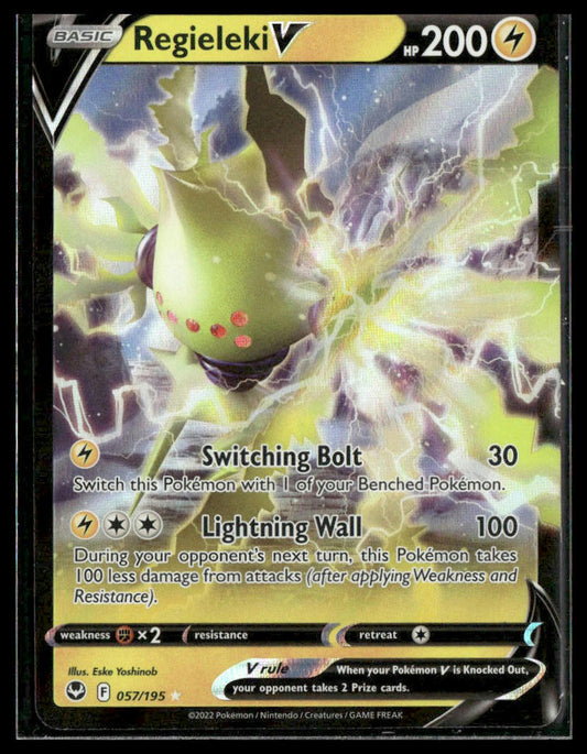 Regieleki V #057/195 Silver Tempest NM