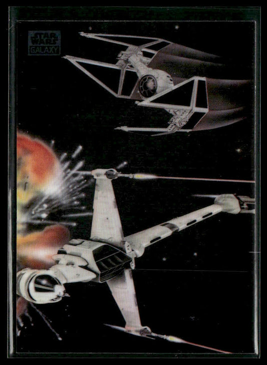 Starfighter in Battle #21 2024 Topps Chrome Star Wars Galaxy