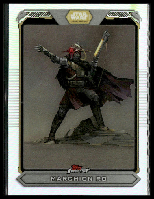 Marchion Ro #HR-19 2022 Topps Finest Star Wars The High Republic Concept Art
