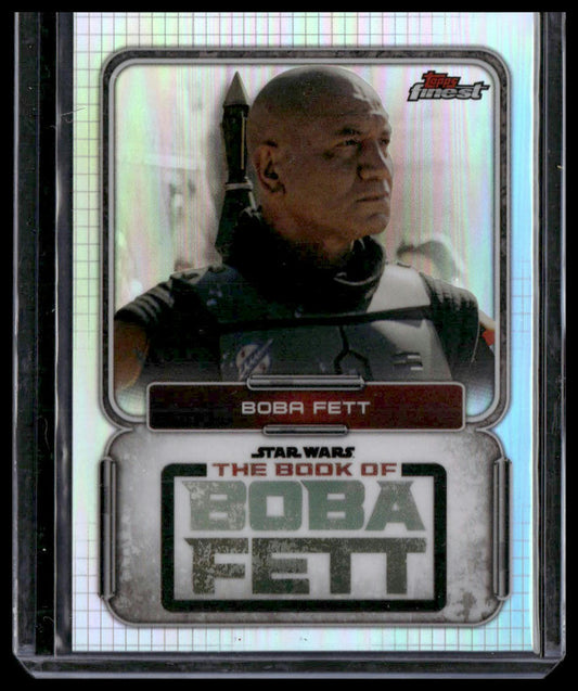 Boba Fett #BF-1 2022 Topps Finest Star Wars The Book of Boba Fett