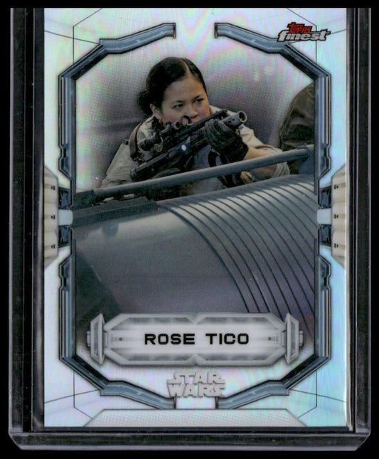 Rose Tico #81 2022 Topps Finest Star Wars Refractor