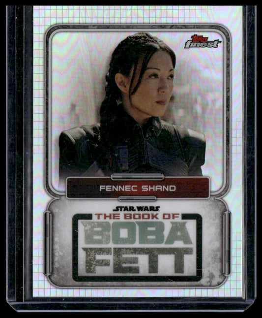 Fennec Shand #BF-2 2022 Topps Finest Star Wars The Book of Boba Fett