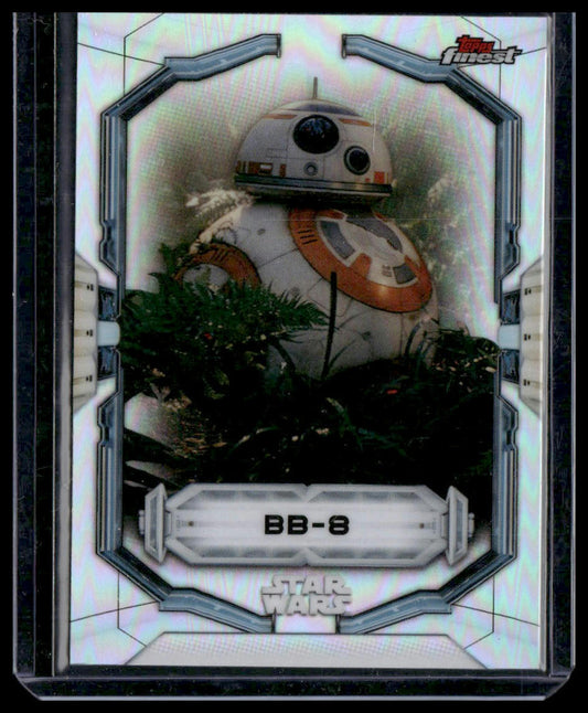 BB-8 #12 2022 Topps Finest Star Wars Refractor