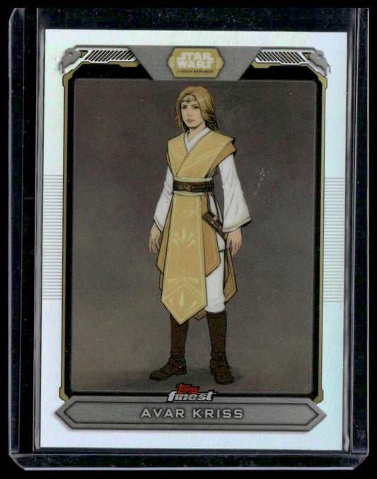 Avar Kriss #HR-1 2022 Topps Finest Star Wars The High Republic Concept Art