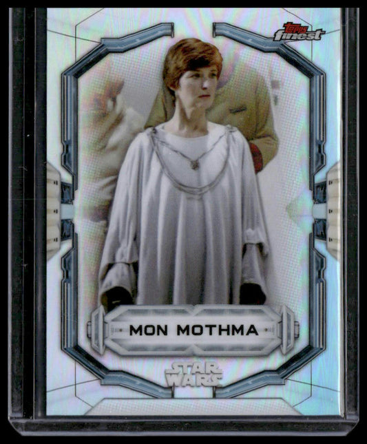 Mon Mothma #66 2022 Topps Finest Star Wars Refractor