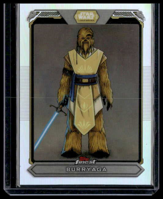 Burryaga #HR-10 2022 Topps Finest Star Wars The High Republic Concept Art