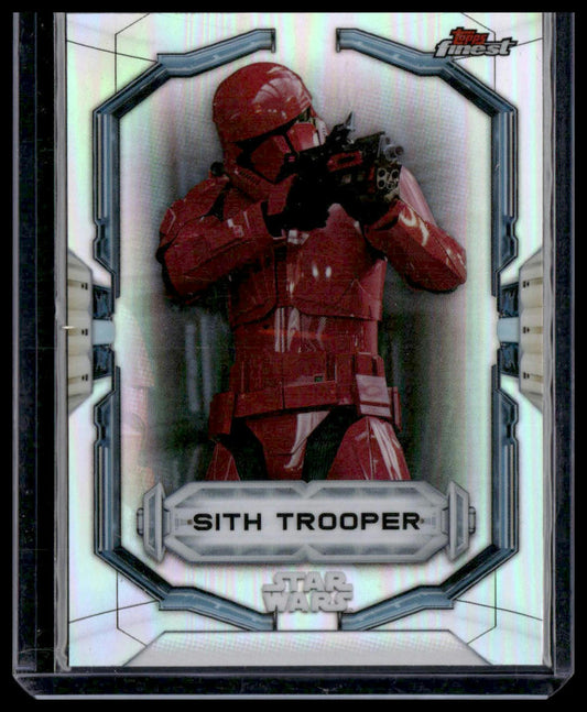 Sith Trooper #84 2022 Topps Finest Star Wars Refractor