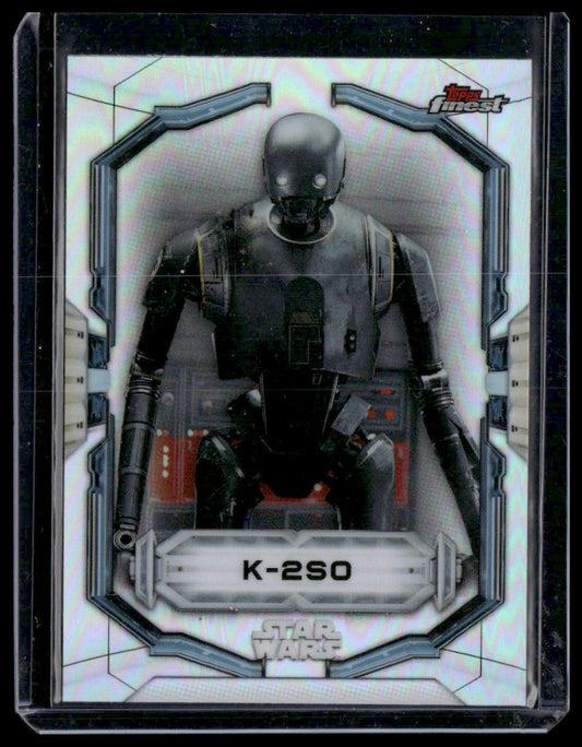 K-2SO #54 2022 Topps Finest Star Wars Refractor