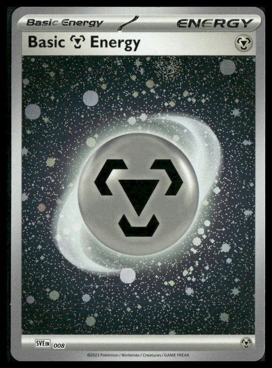 Basic Metal Energy (Cosmos Holo) #008 Scarlet & Violet Base Set NM