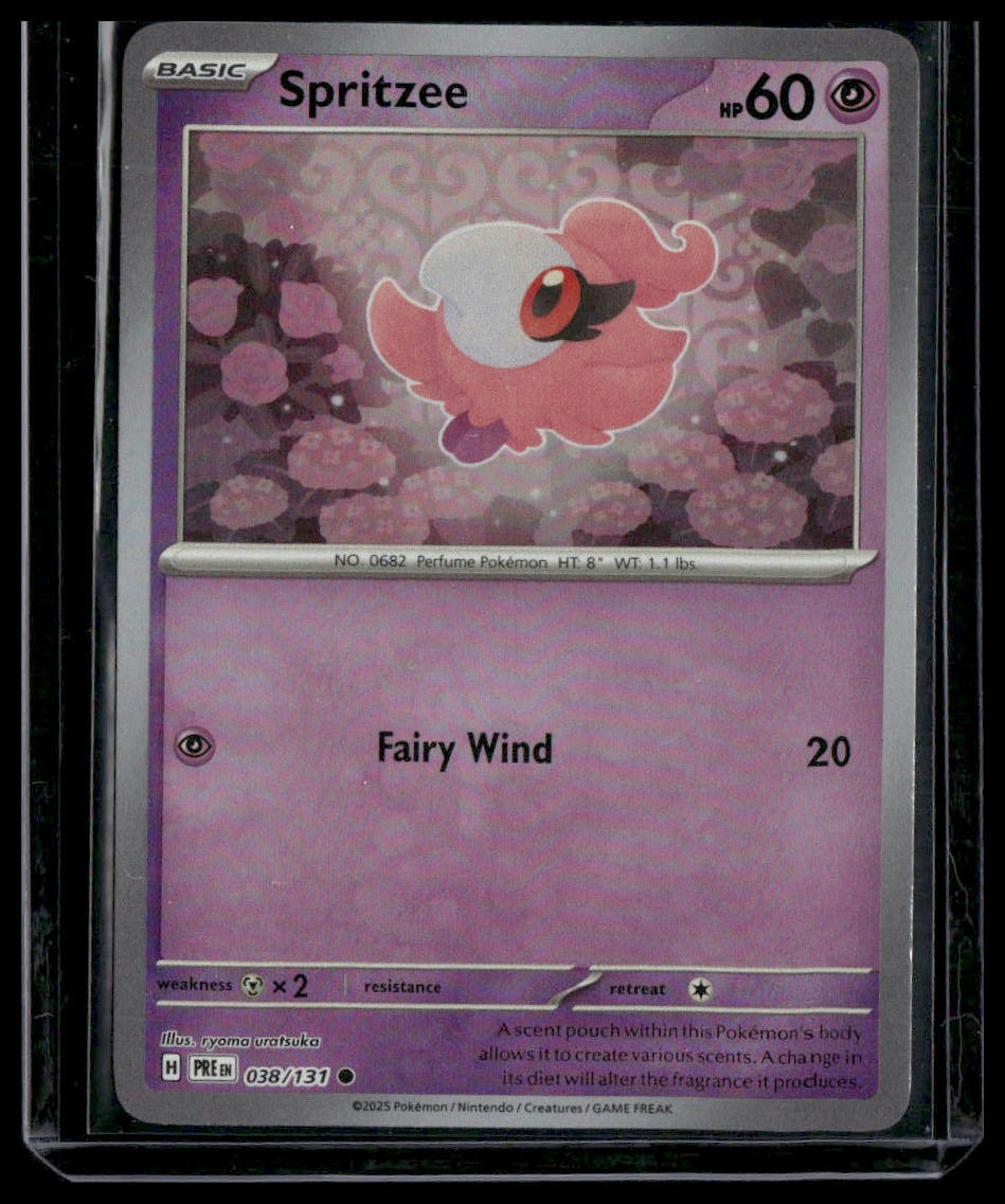 Spritzee (Master Ball) #038/131 Prismatic Evolutions NM