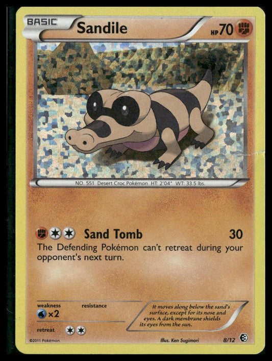 Sandile #008/012 Holo McDonald's Promos 2011 MP
