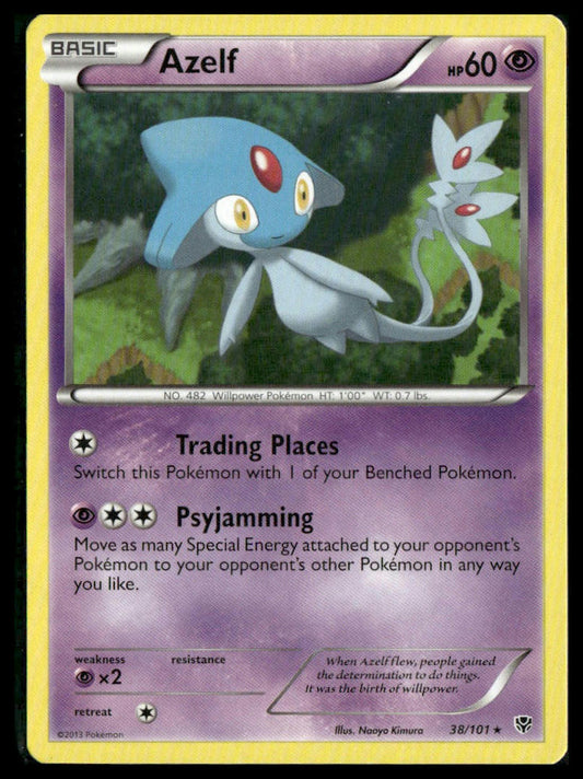 Azelf #38/101 Plasma Blast VLP