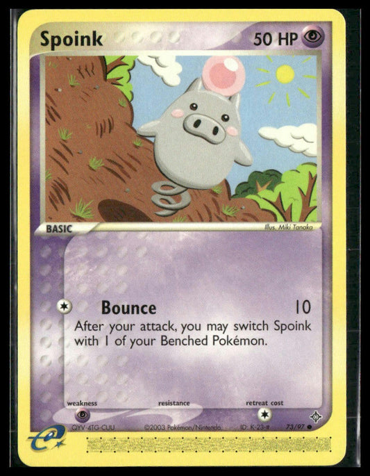 Spoink #73/97 Dragon NM