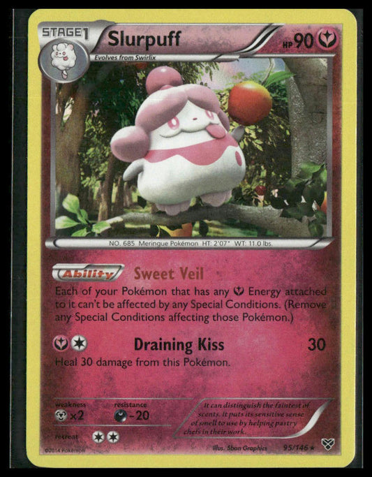 Slurpuff #95/146 XY Base Set LP