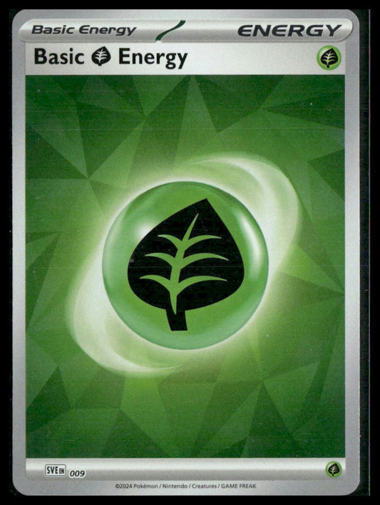 Basic Grass Energy #009 Holo Stellar Crown VLP