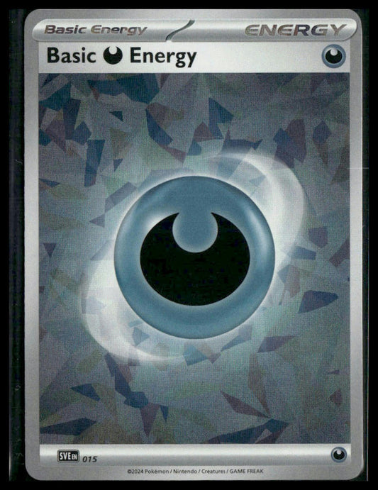 Basic Darkness Energy (Cracked Ice Holo) #015 Stellar Crown NM