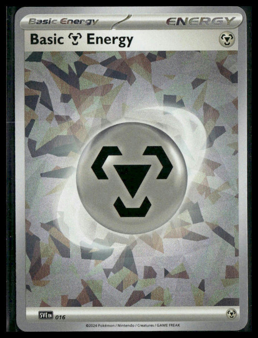 Basic Metal Energy (Cracked Ice Holo) #016 Stellar Crown NM
