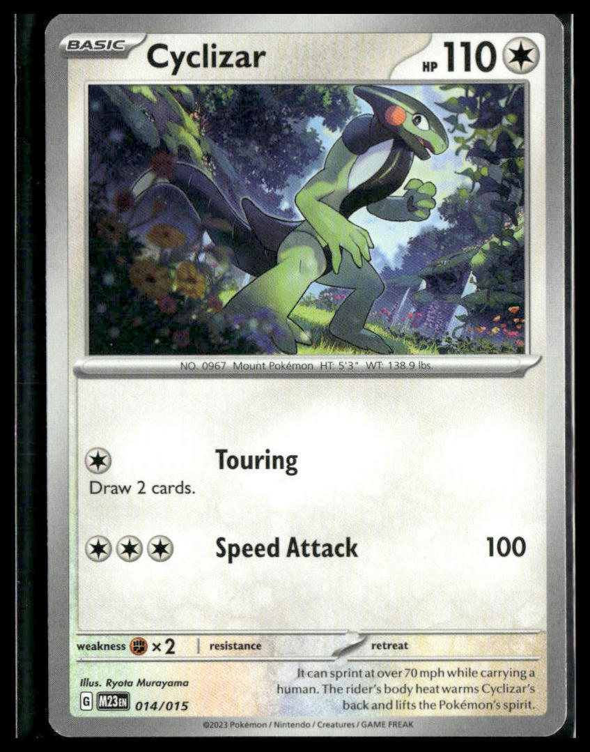 Cyclizar #014/015 McDonald's Promos 2023 NM
