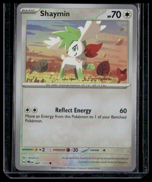 Shaymin (Poke Ball) #087/131 Prismatic Evolutions NM