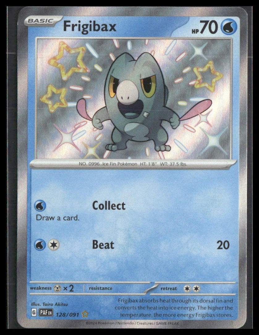 Frigibax #128/091 Paldean Fates NM