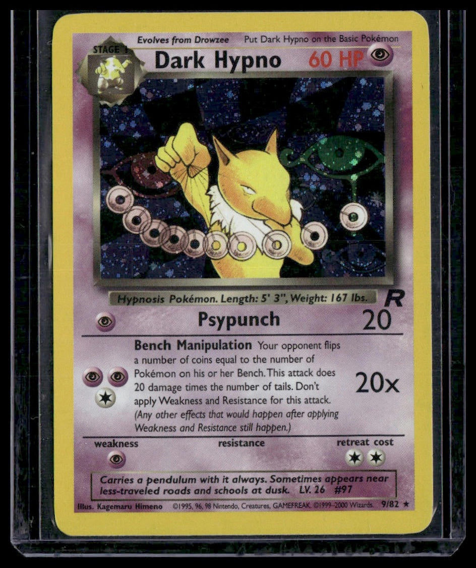Dark Hypno #09/82 Team Rocket LP