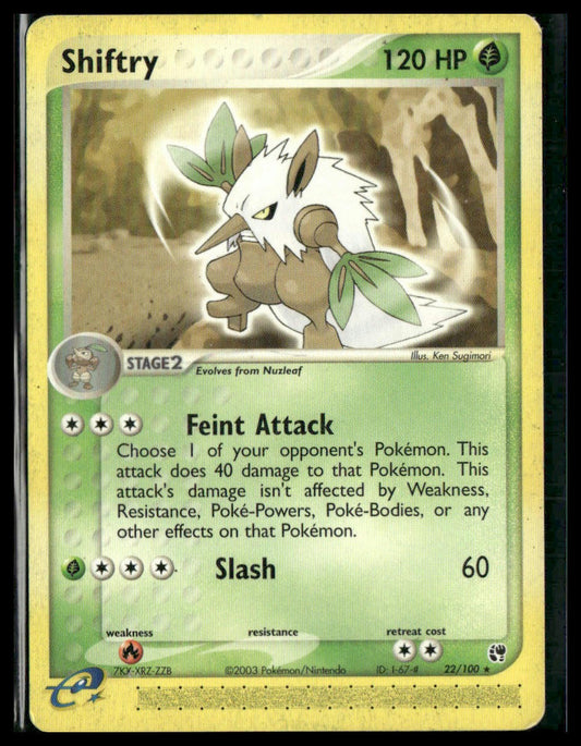 Shiftry #22/100 Sandstorm LP