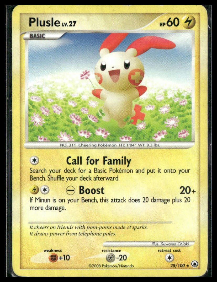 Plusle #28/100 Majestic Dawn MP
