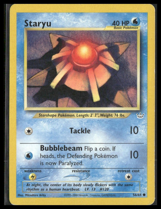 Staryu #56/64 Neo Revelation LP
