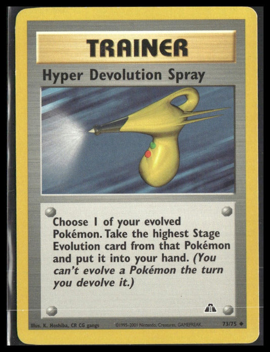 Hyper Devolution Spray #73/75 Neo Discovery MP