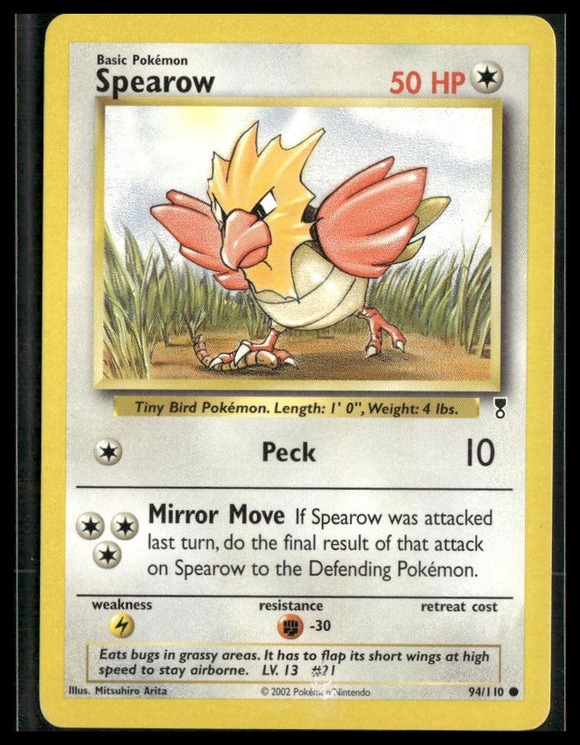 Spearow #094/110 Legendary Collection VLP