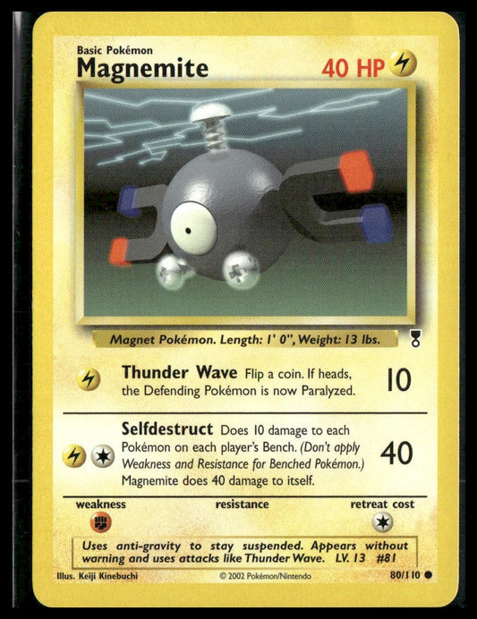 Magnemite #080/110 Legendary Collection LP