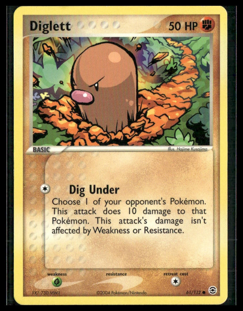 Diglett #61/112 FireRed & LeafGreen LP