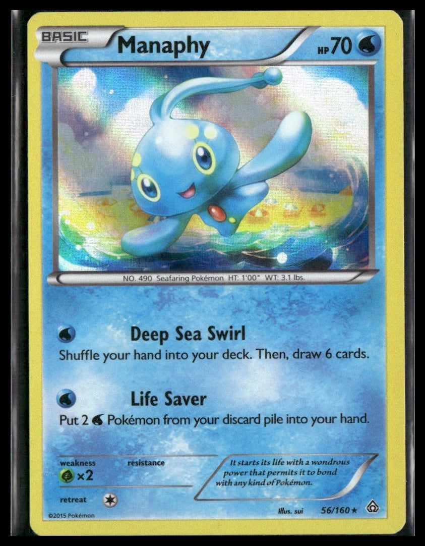 Manaphy #56/160 XY - Primal Clash MP