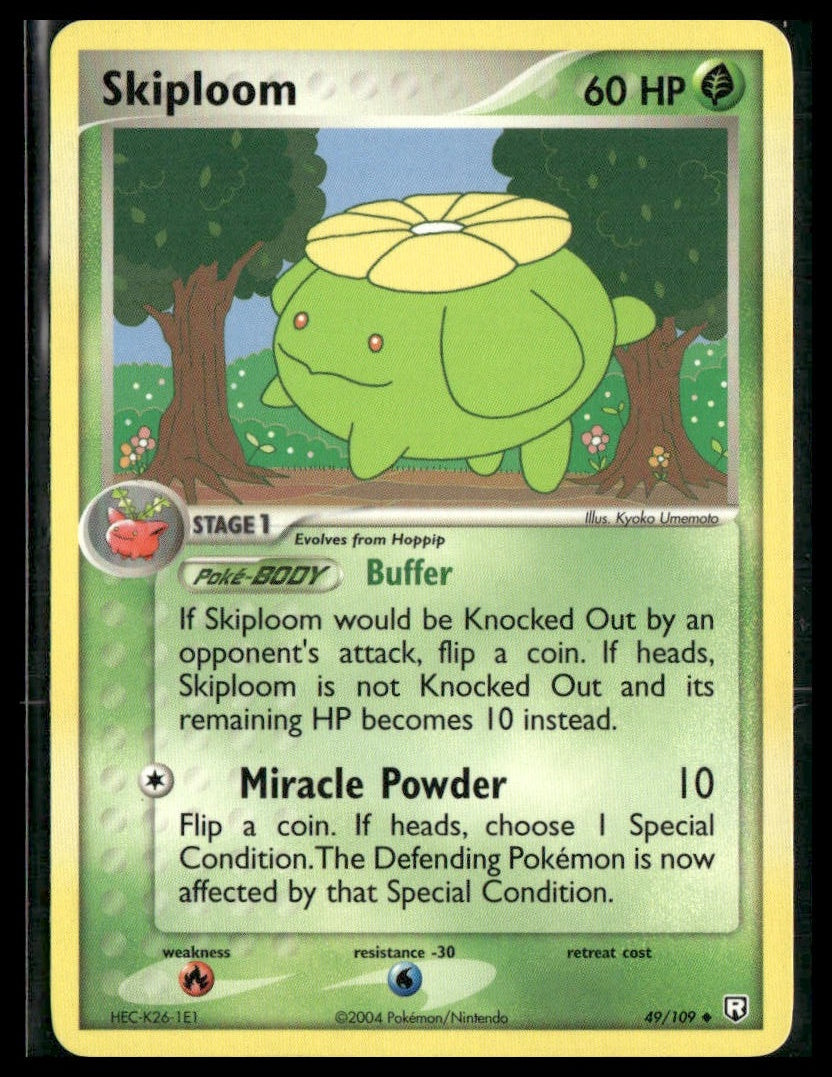 Skiploom #49/109 Team Rocket Returns LP
