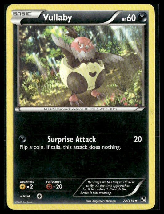 Vullaby #72/114 Black and White MP