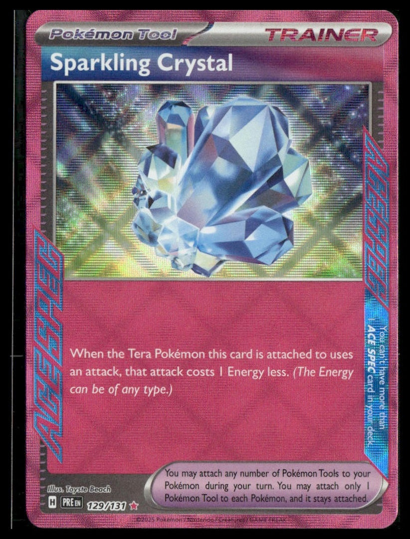 Sparkling Crystal #129/131 Prismatic Evolutions NM