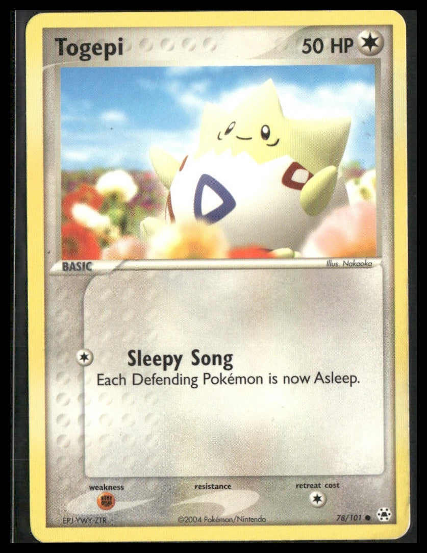 Togepi #78/101 Hidden Legends LP