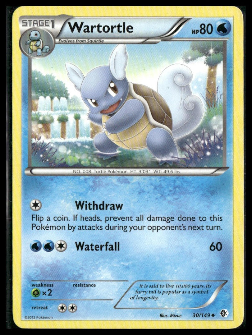 Wartortle #30/149 Boundaries Crossed MP