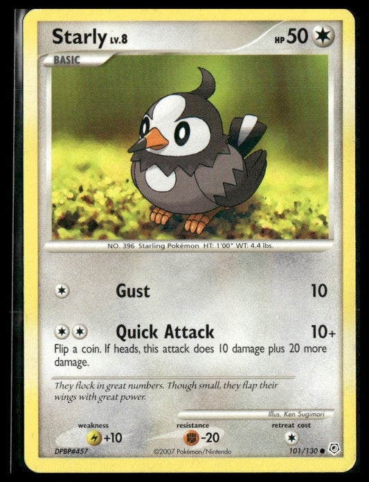 Starly #101/130 Diamond and Pearl LP