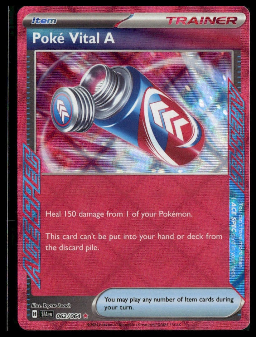 Poke Vital A #062/064 Shrouded Fable NM